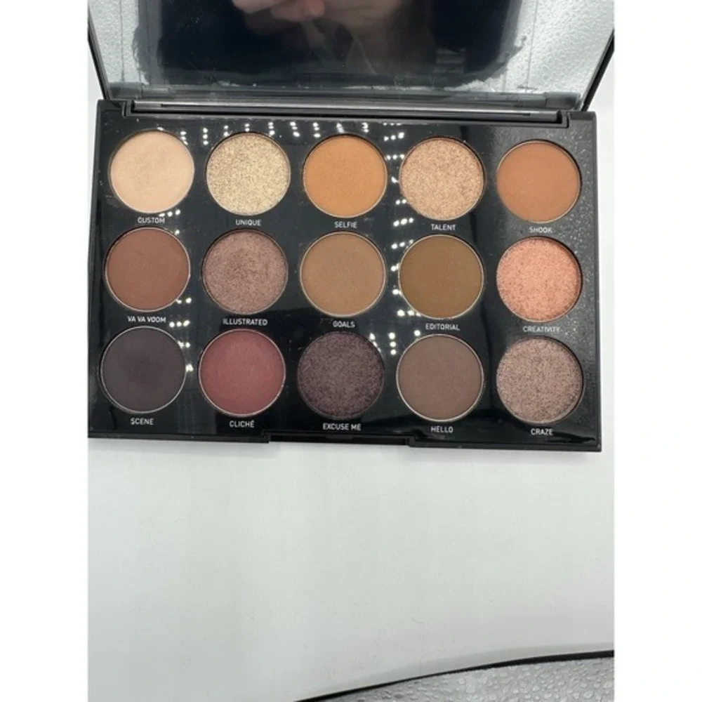 Morphe 15N Night Master Eyeshadow Palette 15 Shade Neutral Matte Shimmer